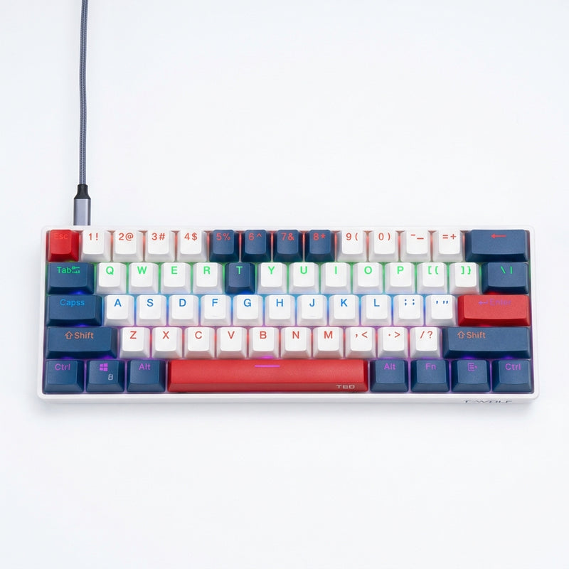 Teclado Mecánico Gamer T-WOLF T60